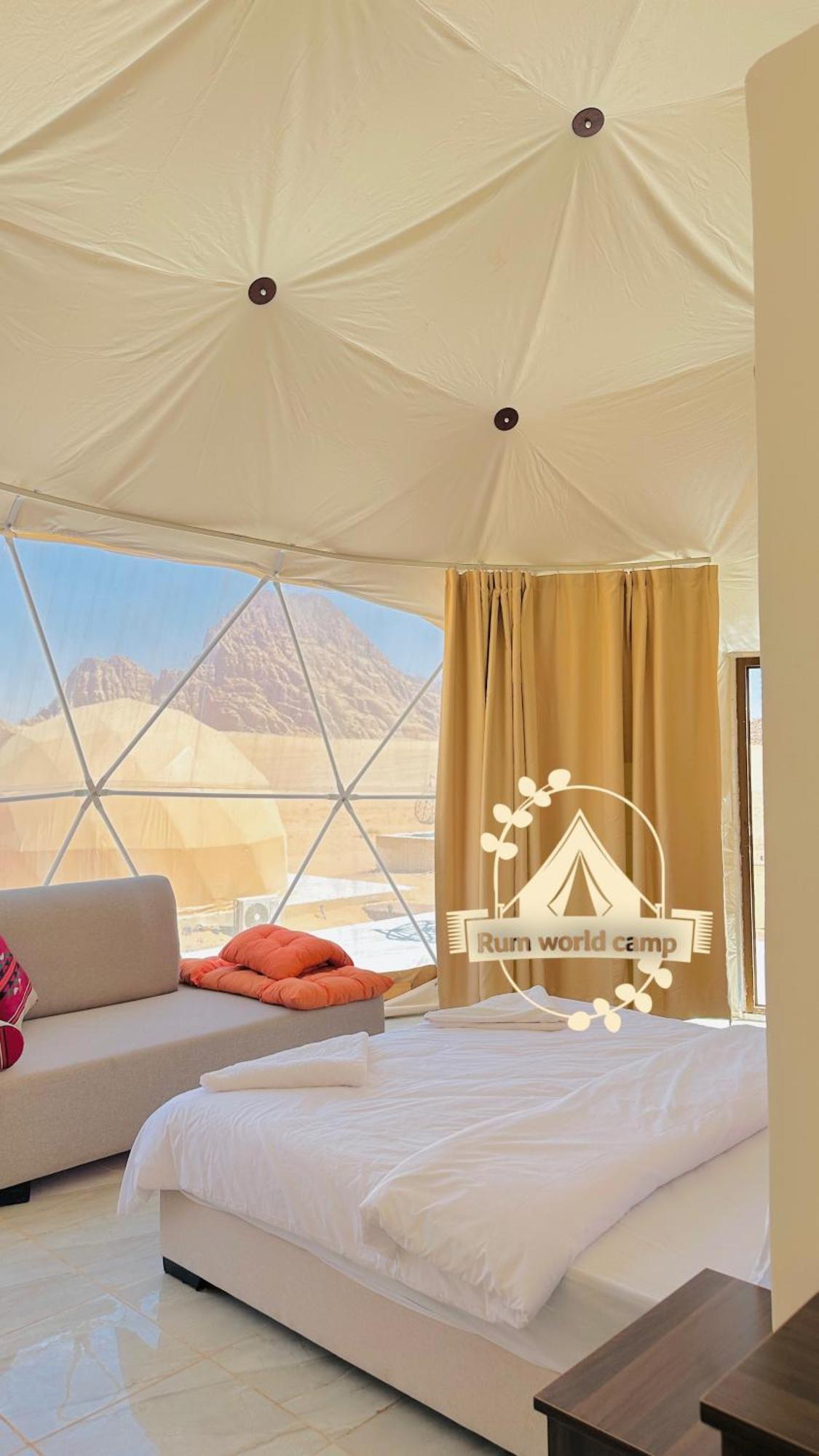 Rum World Bubble Luxury Camp Wadi Rum Exterior foto
