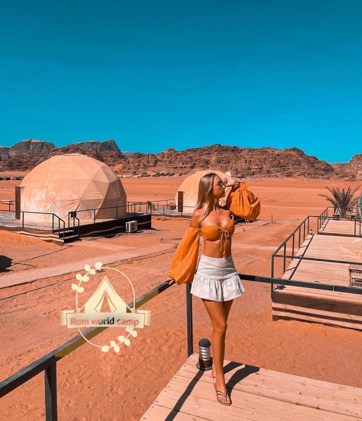 Rum World Bubble Luxury Camp Wadi Rum Exterior foto