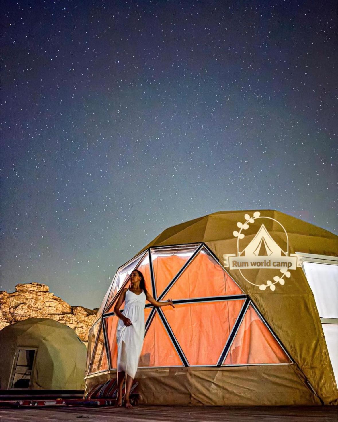 Rum World Bubble Luxury Camp Wadi Rum Exterior foto