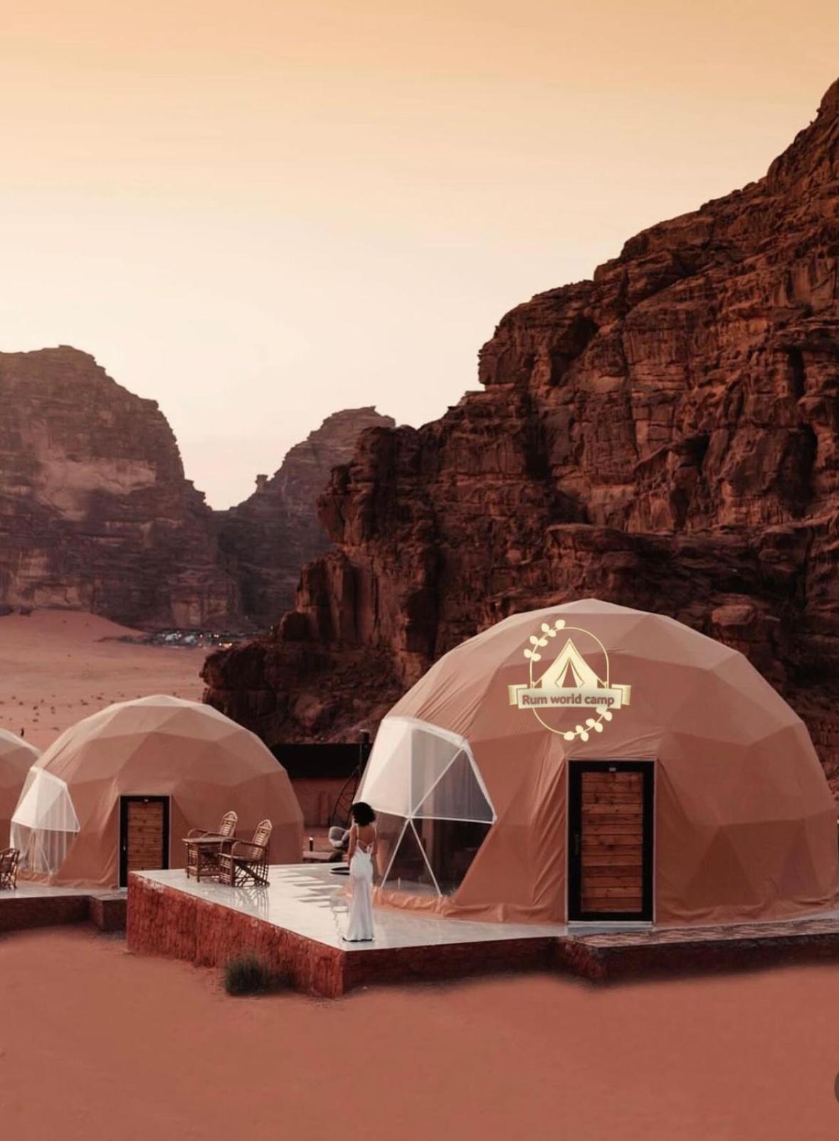 Rum World Bubble Luxury Camp Wadi Rum Exterior foto