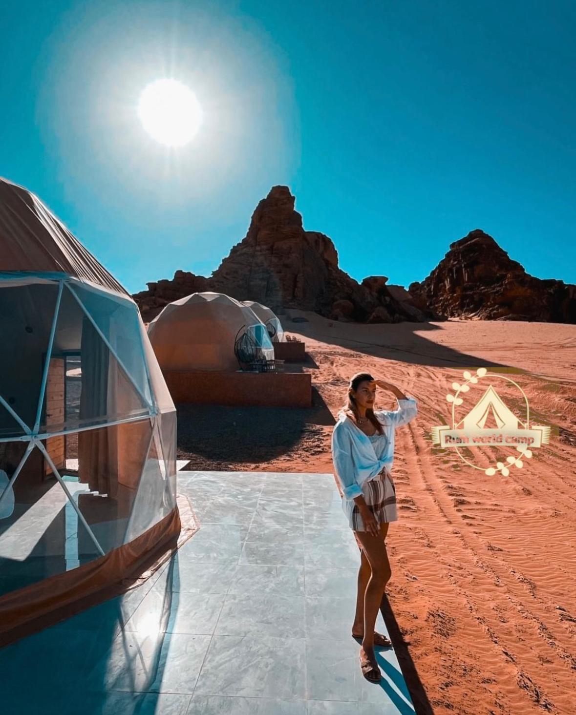 Rum World Bubble Luxury Camp Wadi Rum Exterior foto