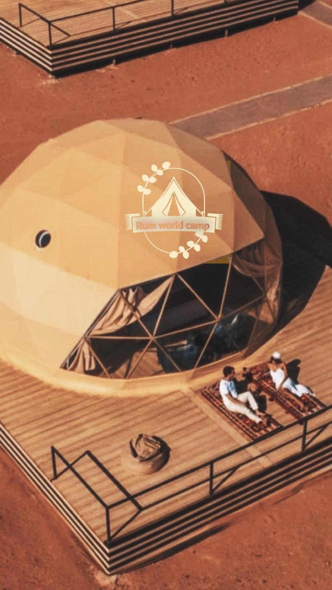 Rum World Bubble Luxury Camp Wadi Rum Exterior foto