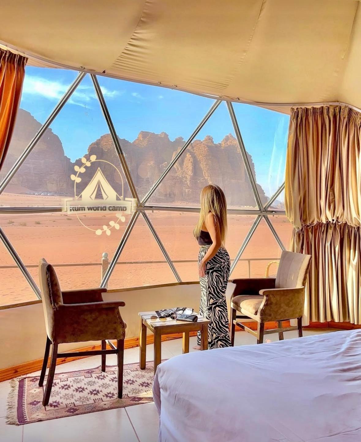 Rum World Bubble Luxury Camp Wadi Rum Exterior foto