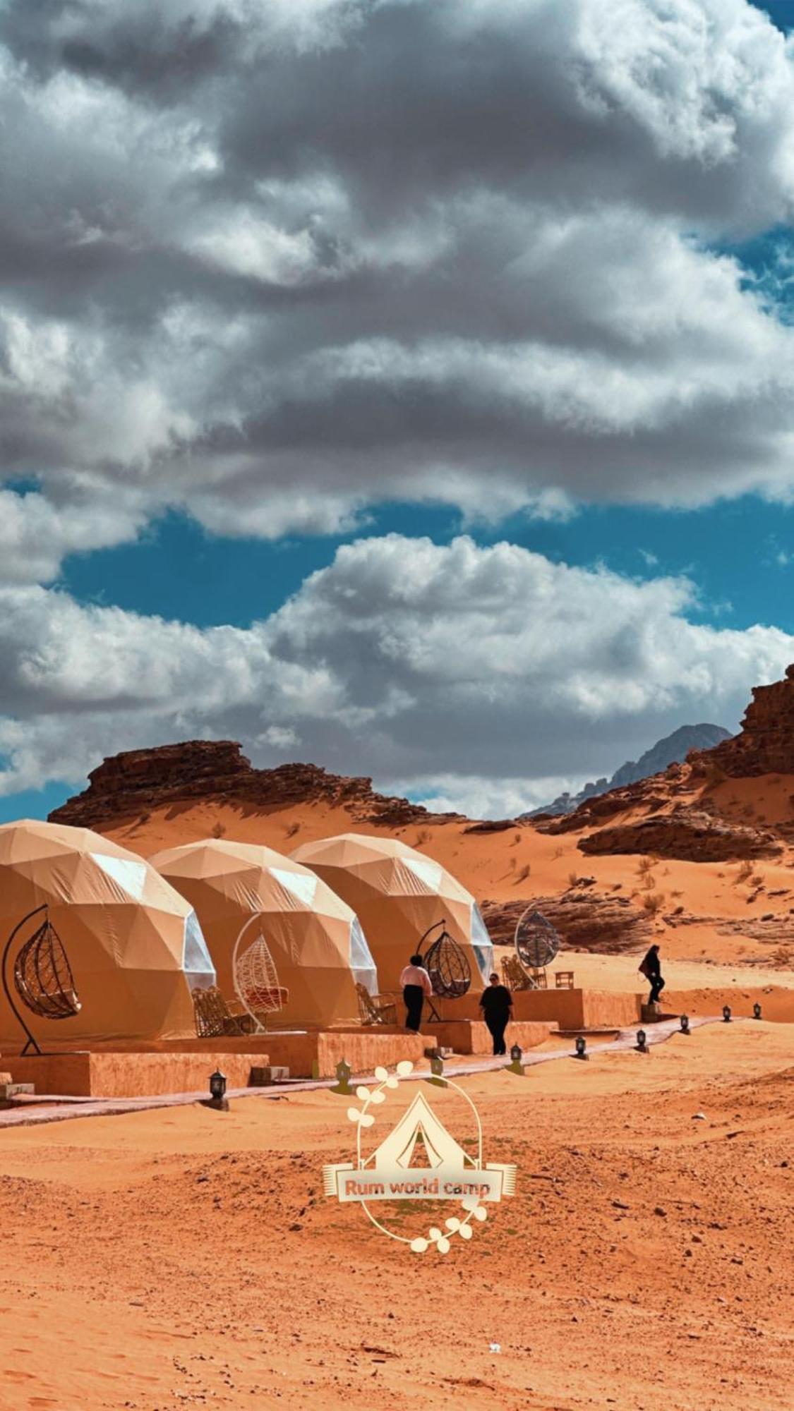 Rum World Bubble Luxury Camp Wadi Rum Exterior foto